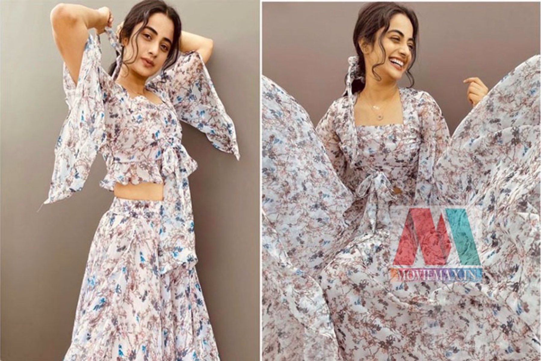 സന്തോഷമാണ് വിത്ത്, പങ്കിട്ട സന്തോഷം പുഷ്പമാണ്' ഫ്ളോറൽ ഡ്രസ്സിൽ സുന്ദരിയായി നമിത 