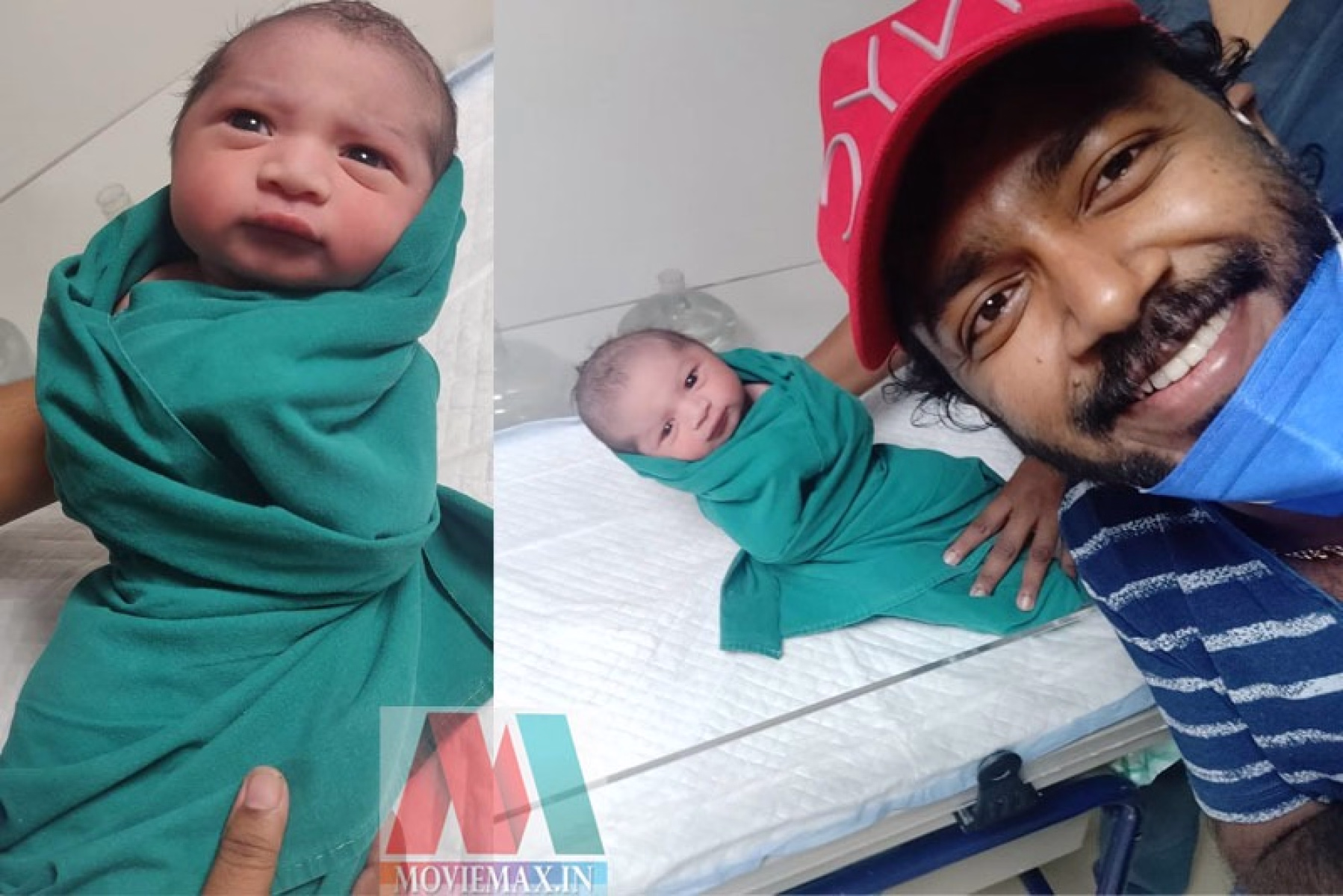 കുഞ്ഞു അതിഥിയെത്തി സന്തോഷം പങ്കുവച്ച്  വിഷ്ണു 