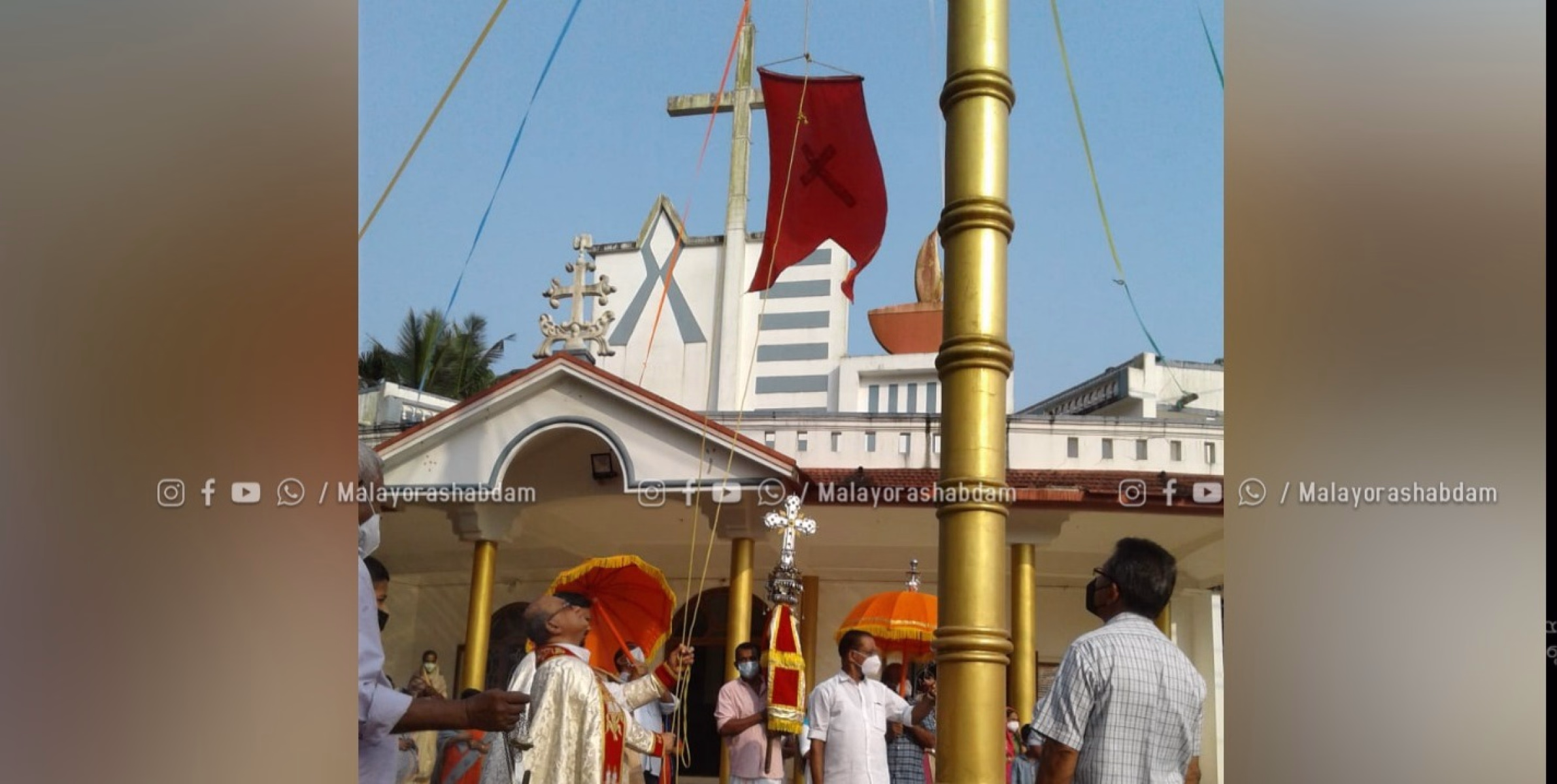 കണിച്ചാർ സെന്റ് ജോർജ് പള്ളിയിൽ തിരുനാൾ തുടങ്ങി