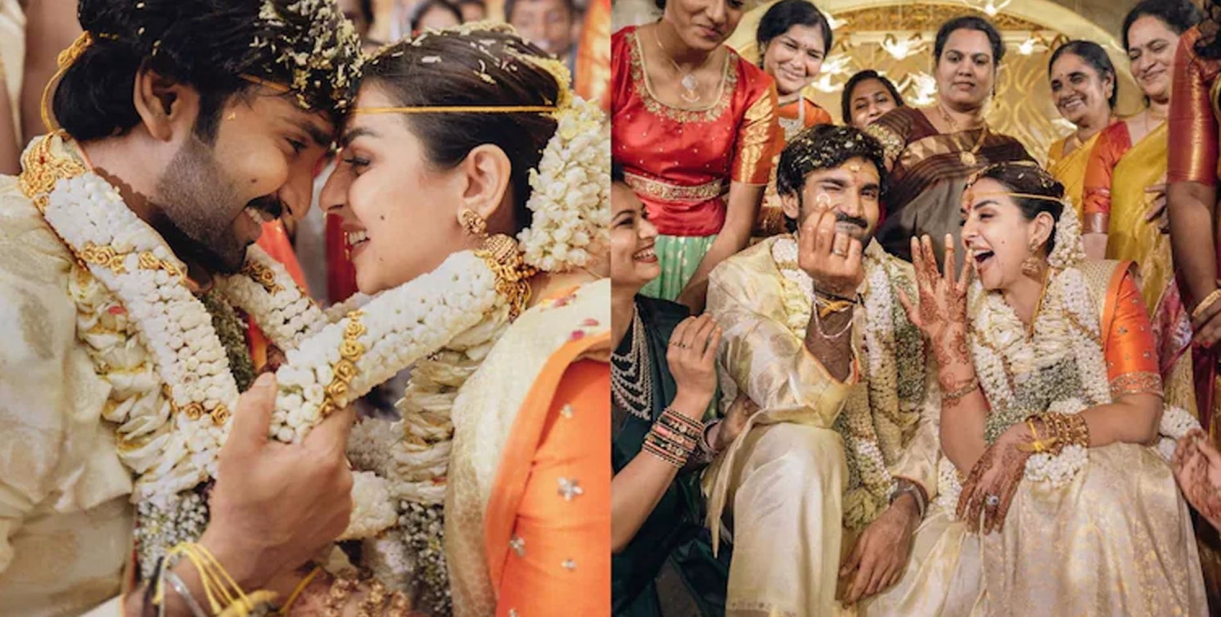 തെന്നിന്ത്യന്‍ താരം നിക്കി ഗല്‍റാണി വിവാഹിതരായി - ചിത്രങ്ങൾ കാണാം 