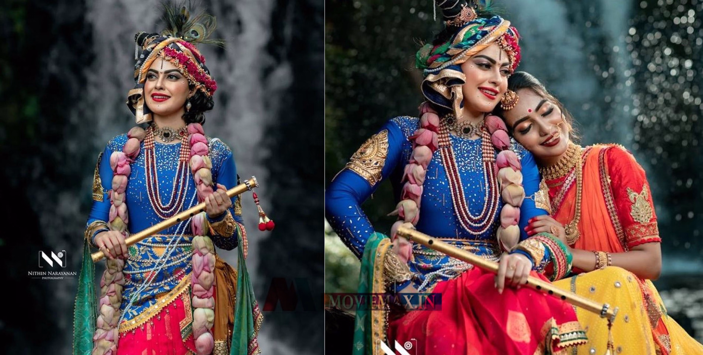 ശ്രീകൃഷ്‍ണനായി അനുശ്രീ, ഫോട്ടോഷൂട്ട് പങ്കുവെച്ച് താരം