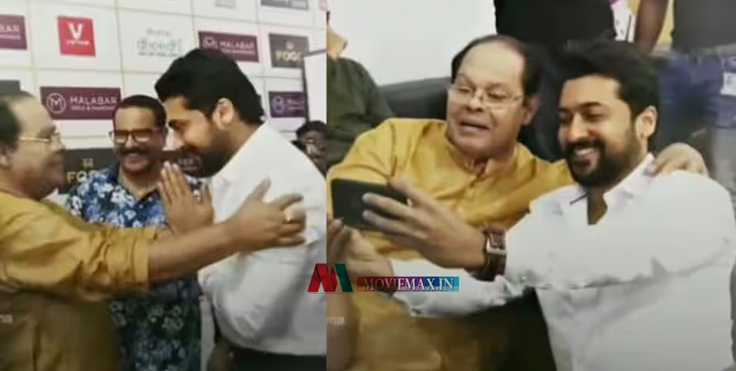 'എന്നുടെ പെരിയ അച്ചീവ്മെന്റ്'; ഇന്നസെന്റിനൊപ്പം സെൽഫി എടുത്ത സൂര്യയുടെ വീഡിയോ