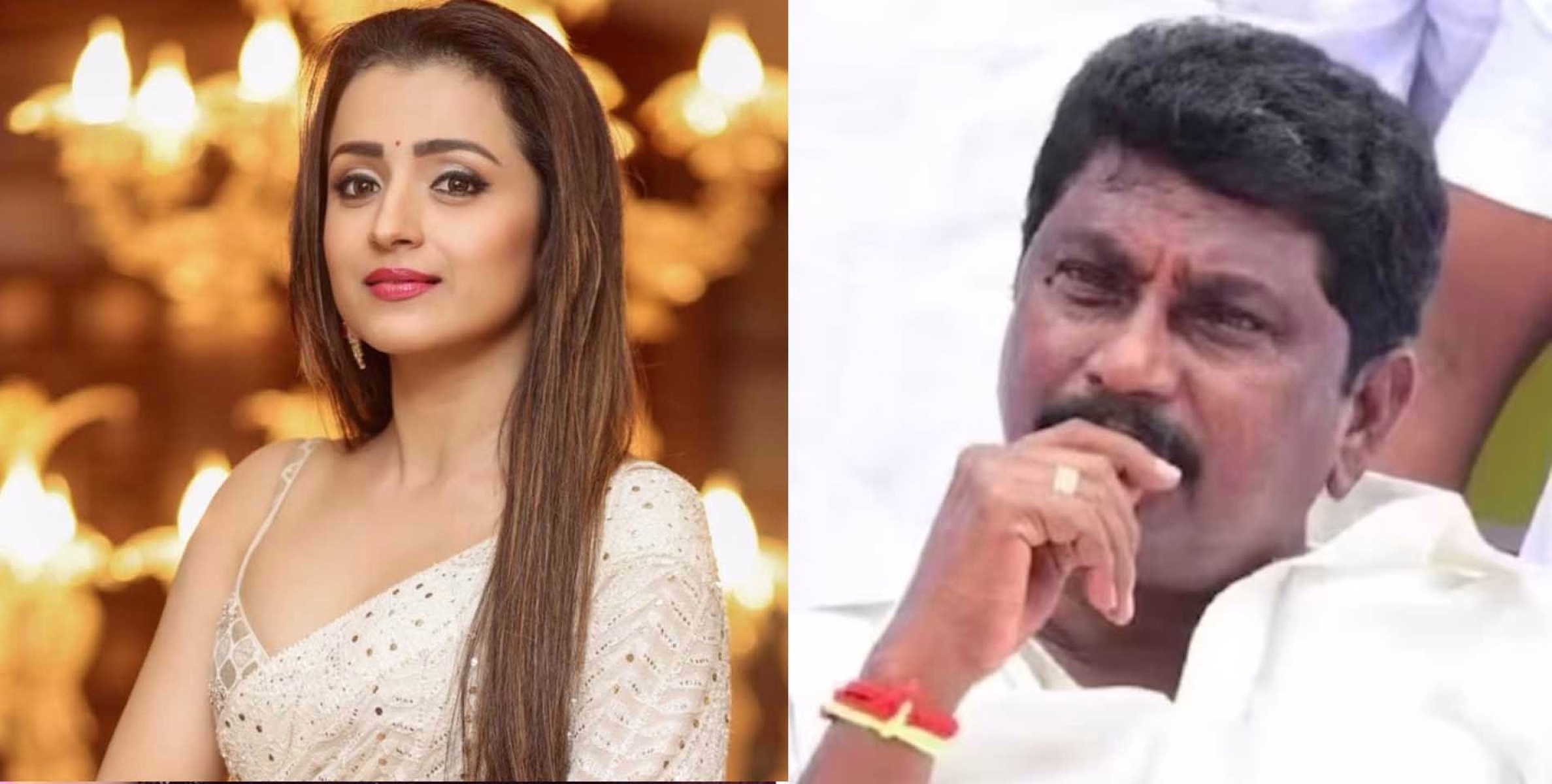 #Trisha | നടി തൃഷയ്‌ക്കെതിരെയുള്ള അശ്ശീല കമൻ്റിൽ മാപ്പു പറഞ്ഞ് മുൻ എഐഎഡിഎംകെ നേതാവ് 