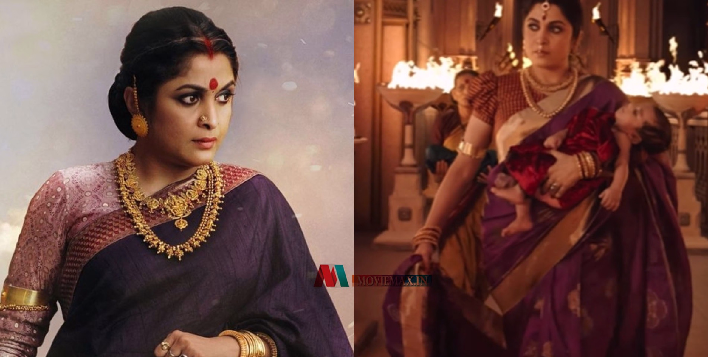 ഷോർട്ടിന് തൊട്ടുമുന്‍പ് വരെ കയ്യിലെ കുഞ്ഞിനെ കൊഞ്ചിച്ചു, ആക്ഷന്‍ വിളിയിൽ ഞൊടിയിടയില്‍ ശിവകാമിയായി ഭാവമാറ്റം