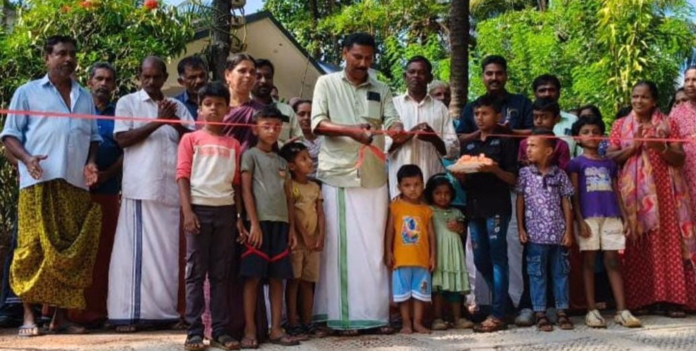 കാളികയം അങ്കണവാടി പള്ളിക്കടവ് റോഡിന്റെ ഉദ്ഘാടനം നടത്തി
