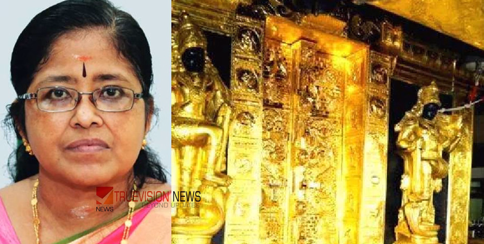 ശബരിമല സ്വർണമോഷണക്കേസ്:എസ് ജയശ്രീ ഇഡിയ്ക്ക് മുന്നിൽ ഹാജരായി