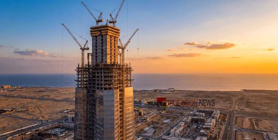 ജിദ്ദ ടവർ നിർമ്മാണം നൂറാം നിലയിലേക്ക്; 2028-ഓടെ പൂർത്തിയാകും
