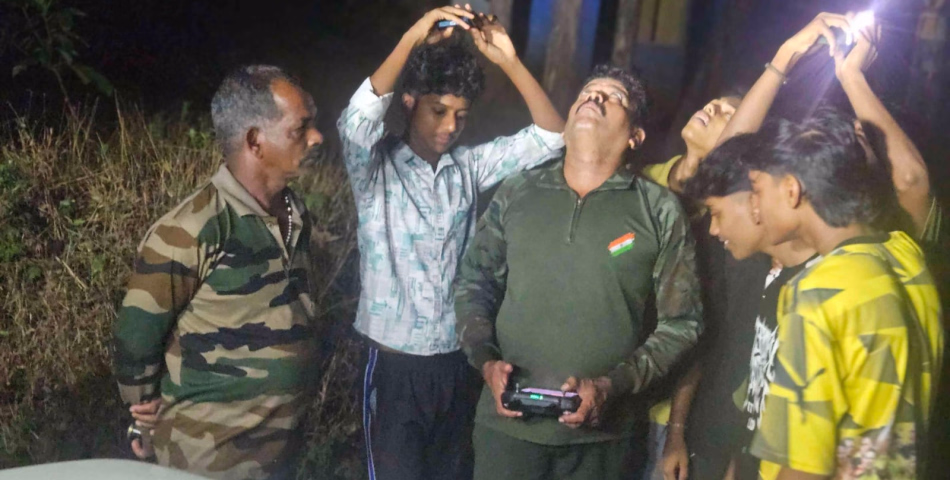 അടയ്ക്കാത്തോട് ടൗണിന് സമീപം പുലിയെ കണ്ടതായി നാട്ടുകാർ