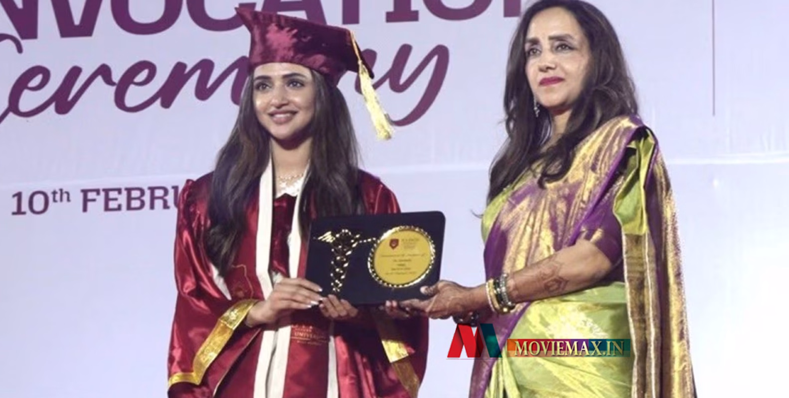 സ്വപ്നനേട്ടം സ്വന്തമാക്കി; തെന്നിന്ത്യൻ താരം ശ്രീലീല ഇനി ഡോക്ടർ